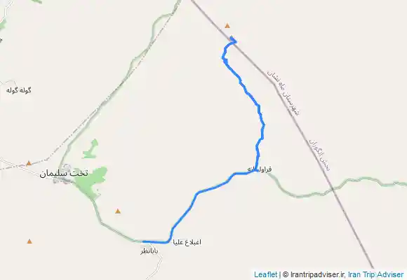 ترک جی پی اس قله بلقیس (بالقیز ) بام زنجان