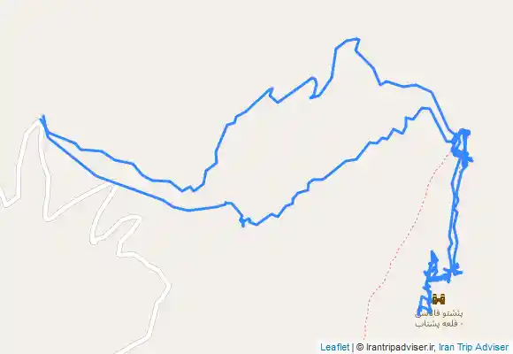 ترک جی پی اس قلعه پشتو