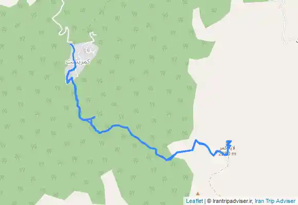 ترک جی پی اس کمرپشت به قله امامزاده عباسعلی (لاکمر)