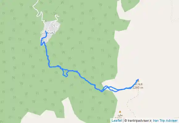 ترک جی پی اس Kamar posht