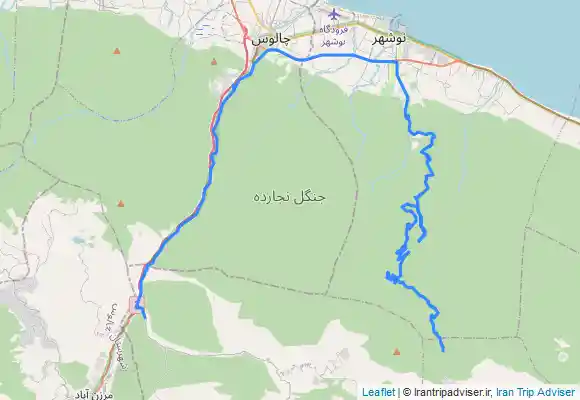 ترک جی پی اس دریاچه فراخین آبشار درانو