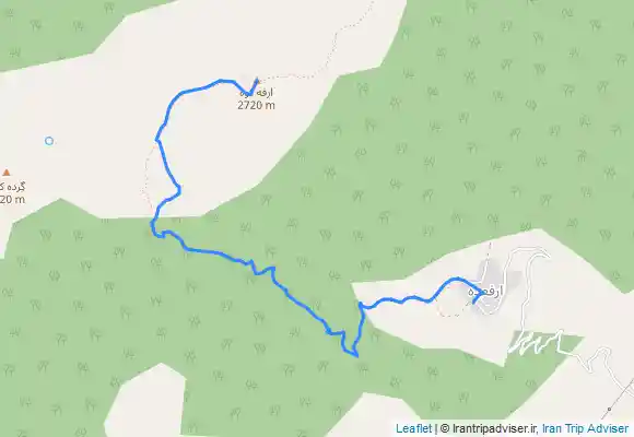 ترک جی پی اس ارفع کوه