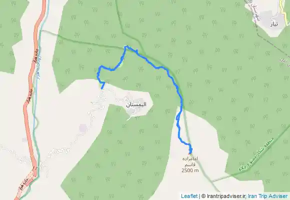 ترک جی پی اس قله الیمستان from Lahāsh