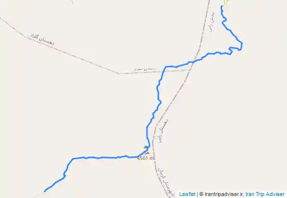 ترک جی پی اس قله هزار کرمان