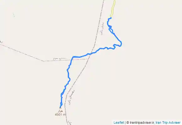 ترک جی پی اس هزار بام کرمان از مسیر آبشار