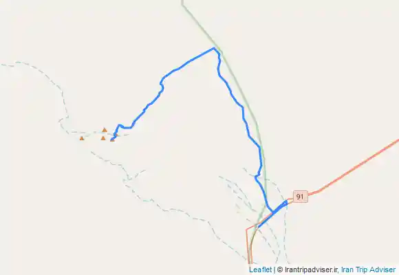 ترک جی پی اس MCER NAYBAND جی پی اس مسیر کوهنوردی نایبند بام خراسان جنوبی