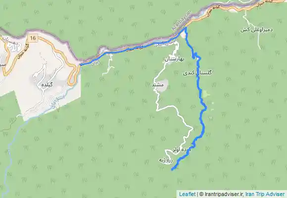 ترک جی پی اس بهشت دره سی