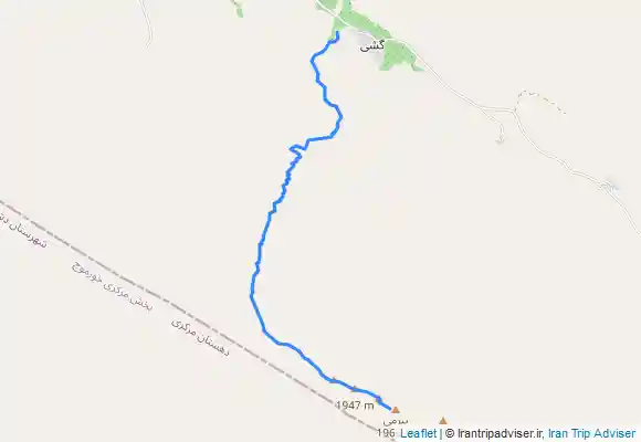 ترک جی پی اس برنامه صعود به قله بیرمی بام استان بوشهر