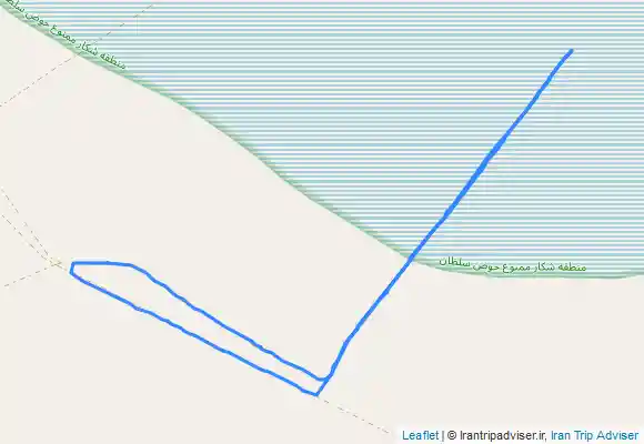 ترک جی پی اس دریاچه حوض سلطان - قم - 10کیلومتر تریل رانینگ