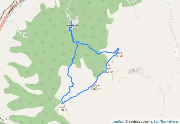 ترک جی پی اس قله عباس علی (لاکمر) قله سرکوه قله لمرد