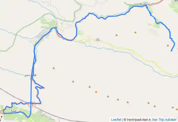 ترک جی پی اس Golandam peak - 2985m