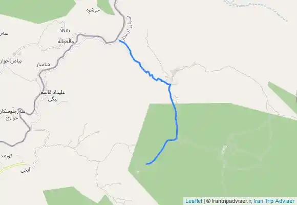 ترک جی پی اس Shirez canyon, Lorestan دره شیرز