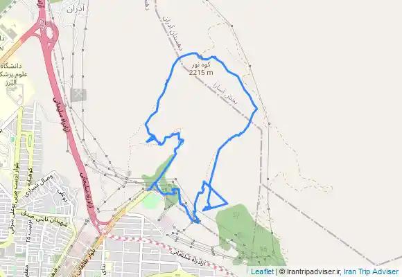 ترک جی پی اس قله بیجی کرج