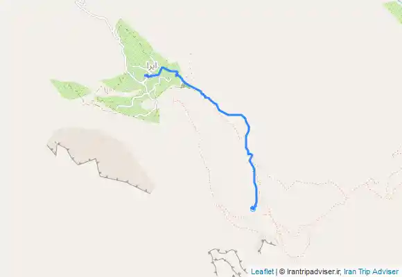 ترک جی پی اس کلبه قله گل اندام از روستای ایرا