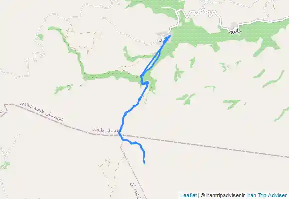 ترک جی پی اس قله مغان و دوشاخ