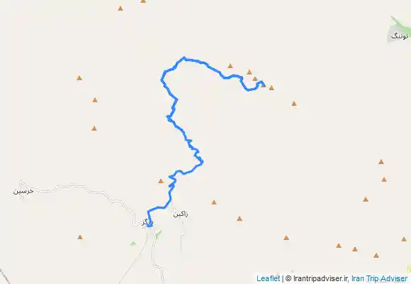 ترک جی پی اس قله تشگربام هرمزگان