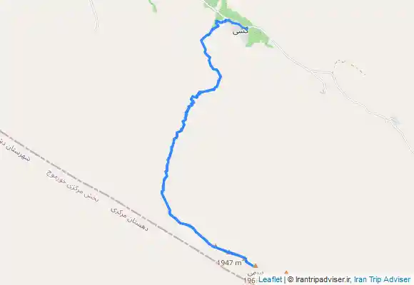 ترک جی پی اس قله بیرمی استان بوشهر