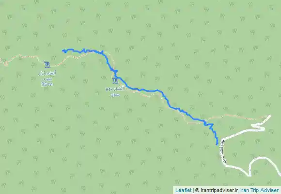 ترک جی پی اس آبشار شوی دزفول 17 اسفند 402 SHEVI WATERFALL OF DEZFUL