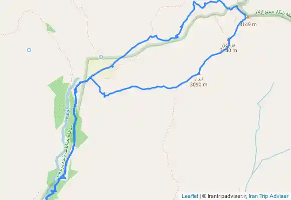 ترک جی پی اس صعود زمستونی به پرسون