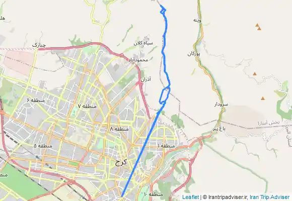 ترک جی پی اس قله بیجی, پناهگاه سهرابی قله دوبرار رفت و برگشت majidghn  Maḩalleh-ye Ḩasanābād