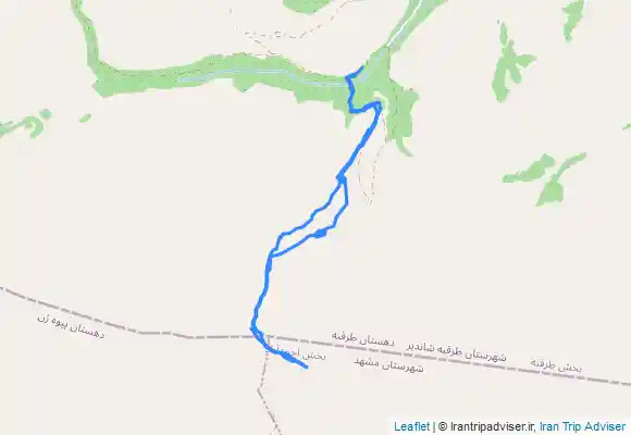 ترک جی پی اس غار مغان-قله مغان