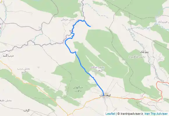 ترک جی پی اس 1403/1/12 تنگه شیرز-کوهدشت-لرستان