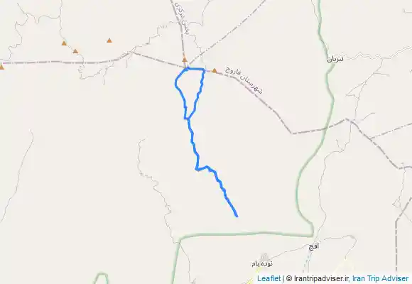 ترک جی پی اس رفت و برگشت قله شاه جهان