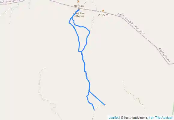 ترک جی پی اس قله شاه جهان