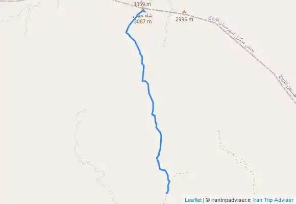 ترک جی پی اس مسیر برگشت از شاه جهان