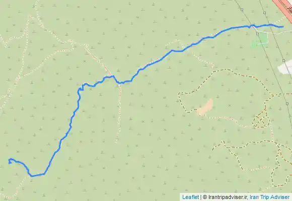 ترک جی پی اس پناهگاه (کلبه)بابا حیدر کوه دراک