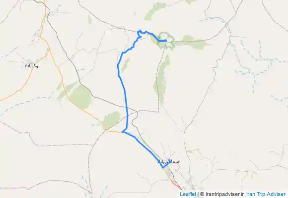 ترک جی پی اس قله تفتان