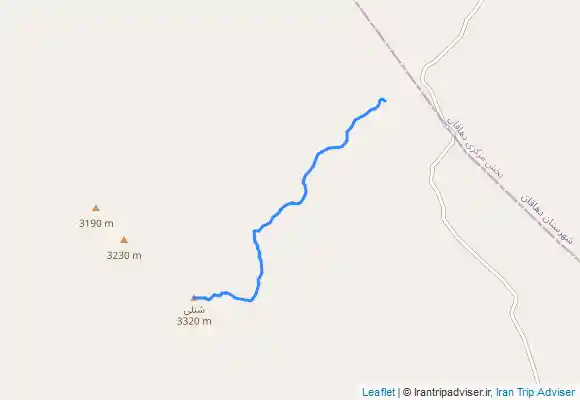 ترک جی پی اس قله شندان یا شنلی