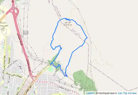 ترک جی پی اس بیجی کوه