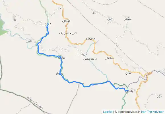 ترک جی پی اس کولیج ،دله مرز، دیوزناو،پالنگان