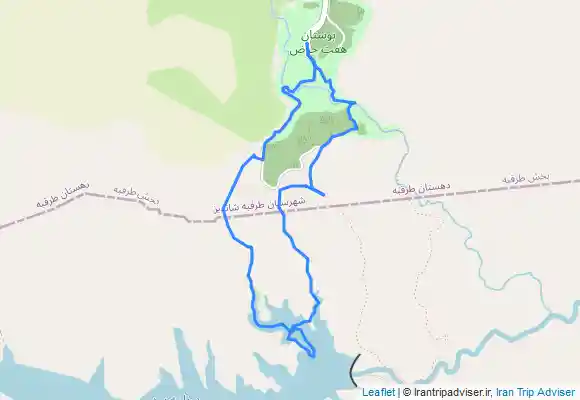 ترک جی پی اس هفت حوض به سد طرق