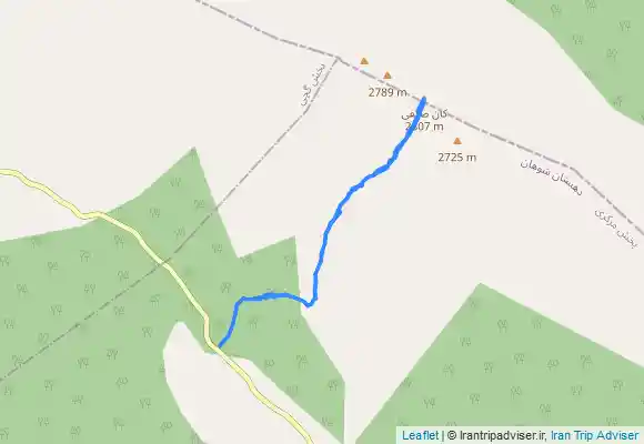 ترک جی پی اس صعود قله طرح ملی سیمرغ  کانصیفی استان ایلام