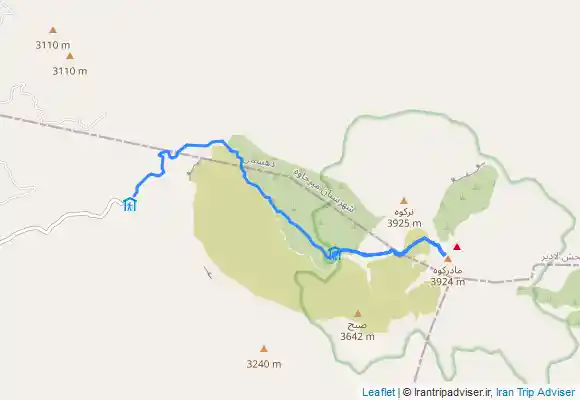 ترک جی پی اس پیمایش چکاد تفتان