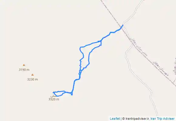 ترک جی پی اس قله شندان