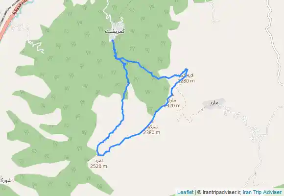 ترک جی پی اس کمرپشت عباسعلی سرکوه