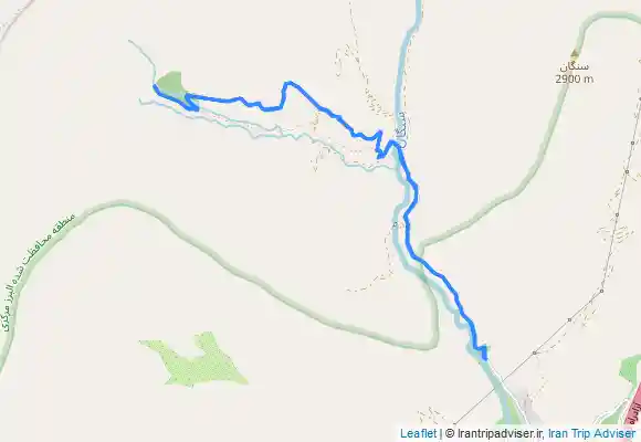 ترک جی پی اس روستای سنگان تا آبشار سنگان