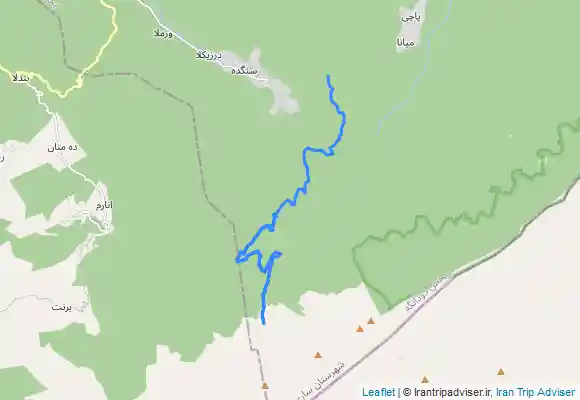 ترک جی پی اس سنگده جنگل راش تا دشت