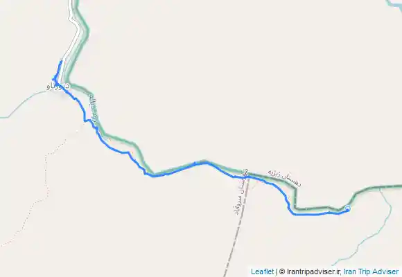 ترک جی پی اس پیمایش روستای دیوزناو تا چشمه هشتومن