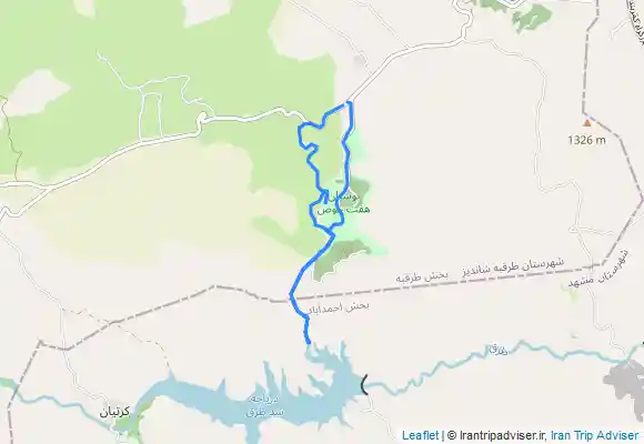 ترک جی پی اس هفت حوض به سد مسیر جدید