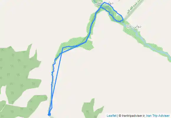 ترک جی پی اس دوآبی آبشارهای علی آباد