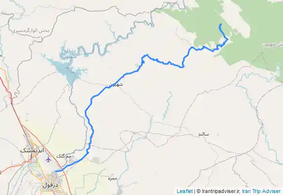 ترک جی پی اس (آبشار شوی (دزفول تا امام زاده پیرچل