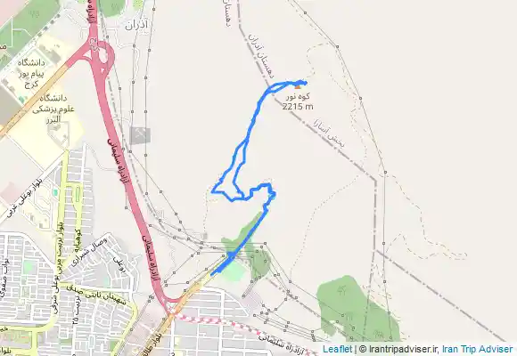 ترک جی پی اس قله بیجی