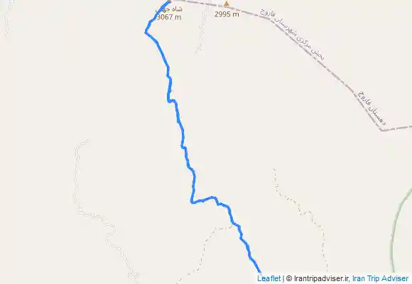 ترک جی پی اس قله شاه جهان (طرح سیمرغ)