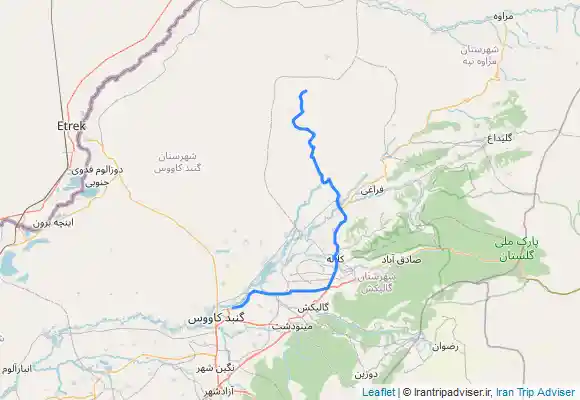 ترک جی پی اس Zīāratgāh-eh Khāled Nabī - Ḩājīlar