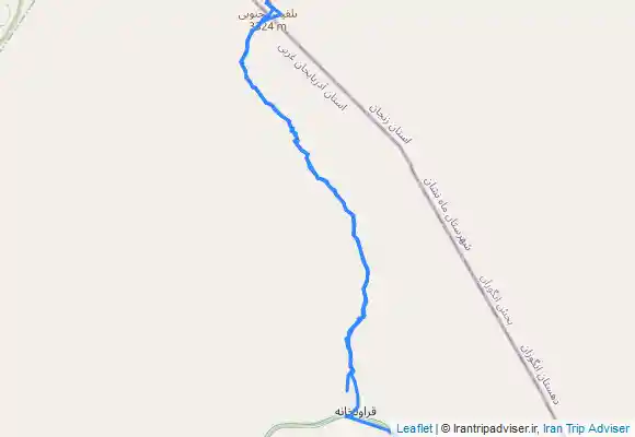 ترک جی پی اس Belgheys Summit from Qarāvol Khāneh-ye Tāzeh Kand