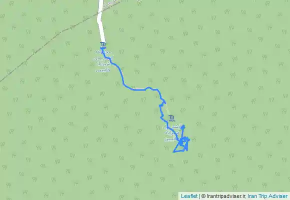 ترک جی پی اس آبشار شیر آباد و غار دیو سپید